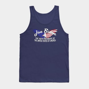 The 46th President United States of America Commemorative Joe Biden Tank Top